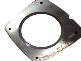 External pressure plate passenger hoist 